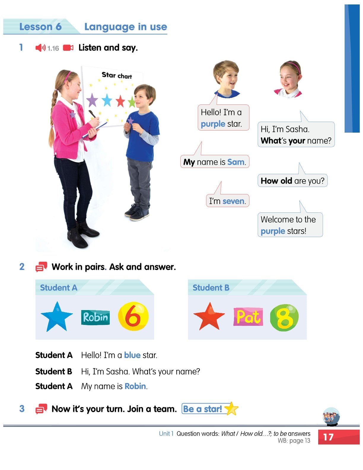 Combo  6 Quyển Sách (Academy Stars Pupil'S Book 1 + Academy Stars Pupil'S Book 2  + Academy Stars  Pupil'S Book 3 + Academy Stars  Pupil'S Book 4 + Academy Stars  Pupil'S Book 5 + Academy Stars  Pupil'S Book 6 )