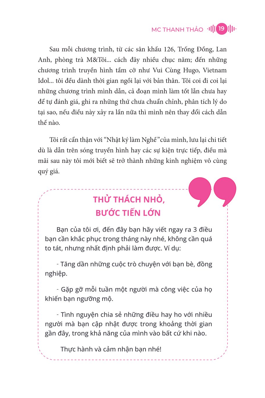 Giao Tiếp Chạm Chân Thành - MC Thanh Thảo