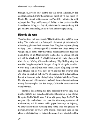  Công Nghệ Thực Phẩm Nhân Tạo - Silicon Sẽ Quyết Định Chúng Ta Ăn Gì - Larissa Zimberoff 