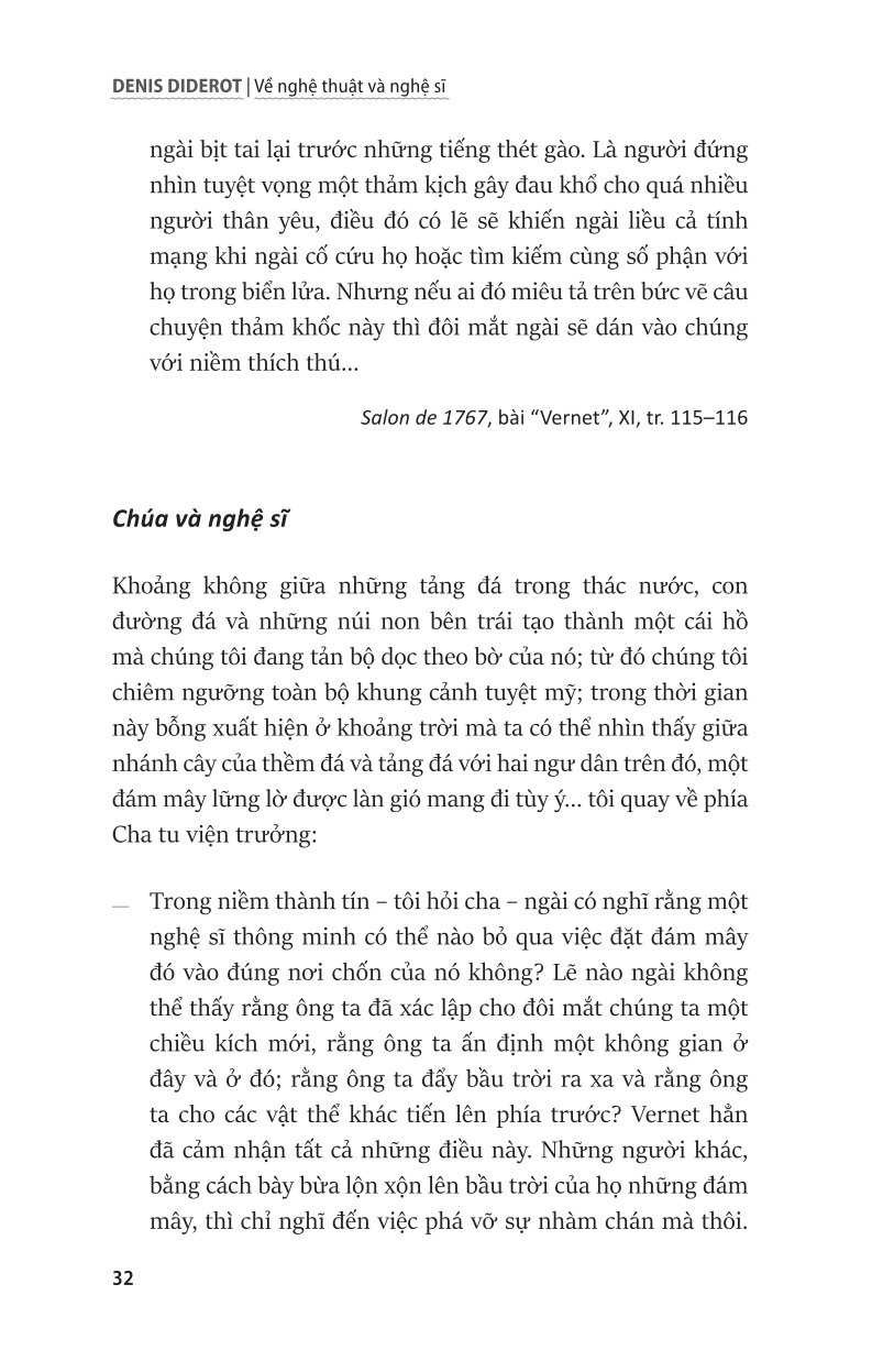 Về Nghệ Thuật Và Nghệ Sĩ - Denis Diderot