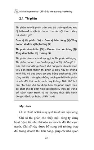  Marketing Metrics – Chỉ Số Đo Lường Trong Marketing - Paul W. Farris, Neil 