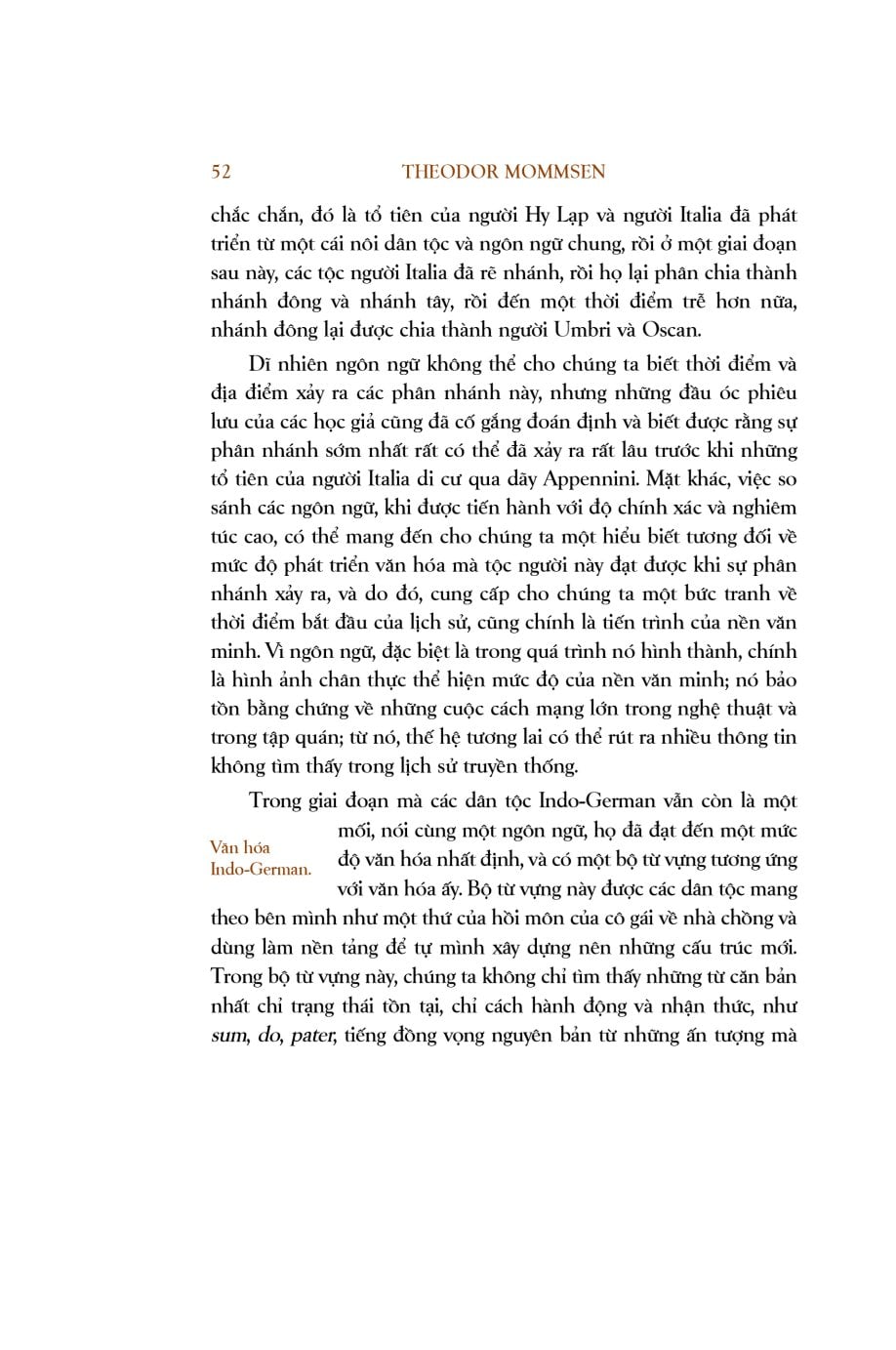 Trăm Năm Nobel - Lịch Sử La Mã - Tập I - Ấn Bản Giới Hạn - Theodor Mommsen