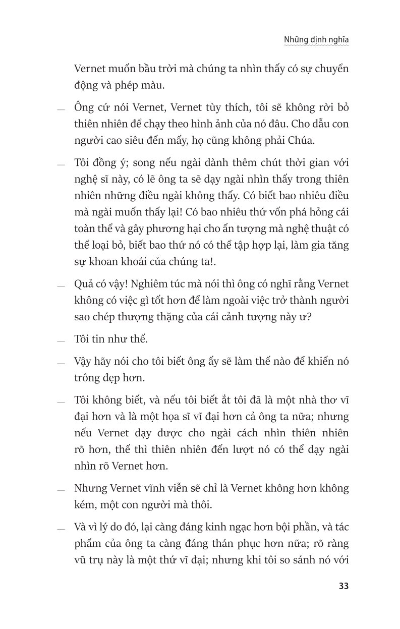 Về Nghệ Thuật Và Nghệ Sĩ - Denis Diderot