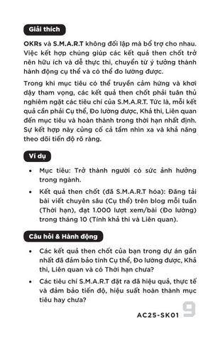  Alpha Cards - Smart Đặt Mục Tiêu - Theo Dõi - Đánh Giá - Alpha Books 