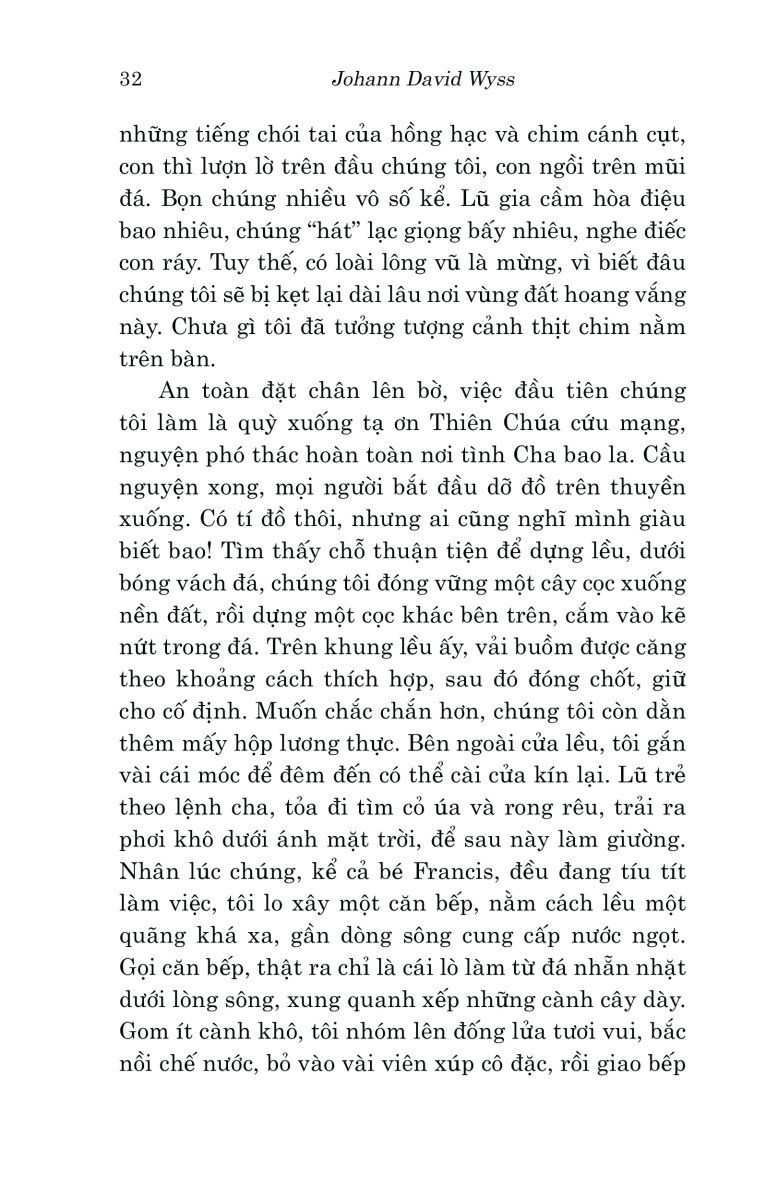 Văn Học Cổ Điển - Gia Đình Robinson Thụy Sỹ - Johann David Wyss