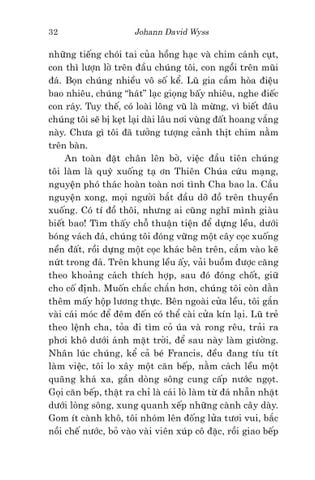  Văn Học Cổ Điển - Gia Đình Robinson Thụy Sỹ - Johann David Wyss 