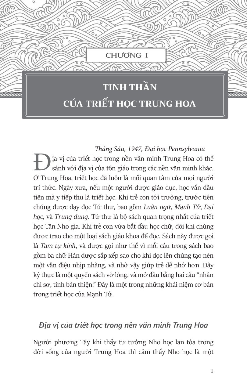 Lược Sử Triết Học Trung Hoa - A Short History Of Chinese Philosophy - Fung Yu-lan ( Phùng Hữu Lan )
