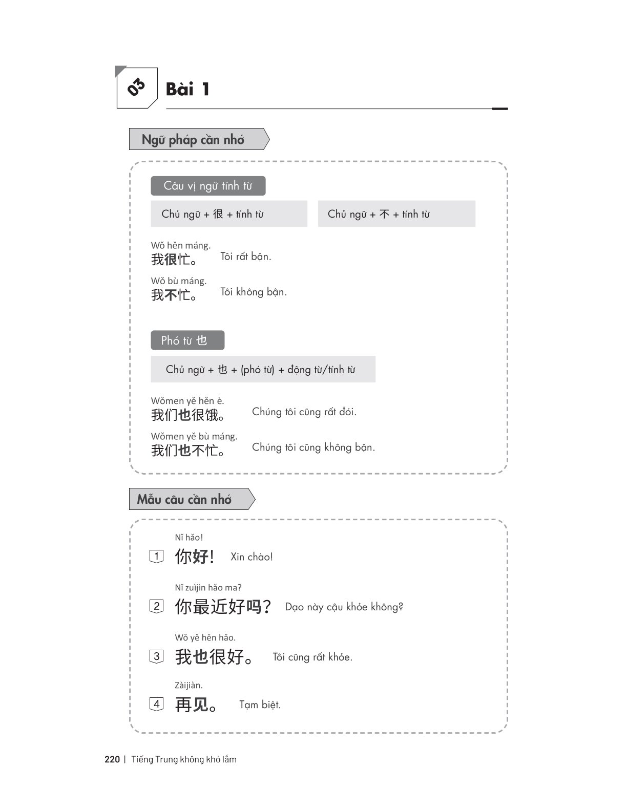 Tiếng Trung Không Khó Lắm - Tự Học Tiếng Trung Sơ Cấp - Kang Jisu, Shin Hyojeong, Yang Sua