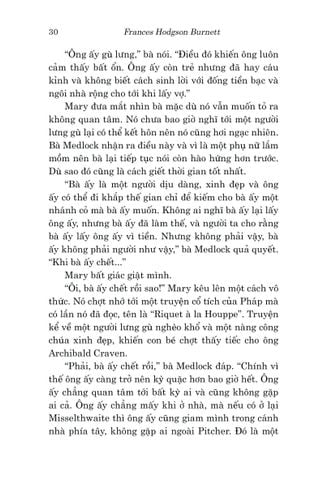  Văn Học Cổ Điển - Khu Vườn Bí Mật - Frances Hodgson Burnett 