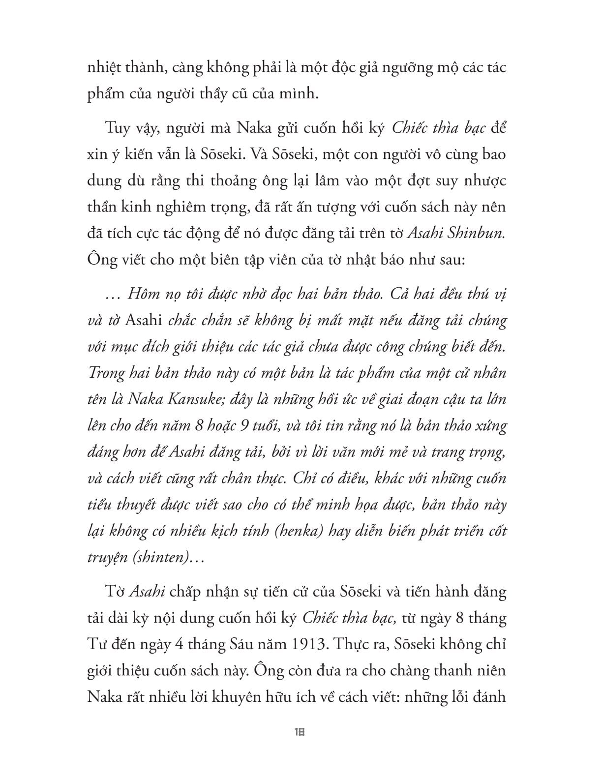 Chiếc Thìa Bạc (Sách Bỏ Túi) - 
Kansuke Naka