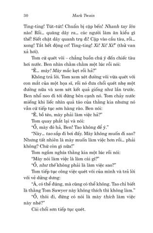  Văn Học Cổ Điển - Những Cuộc Phiêu Lưu Của Tom Sawyer - Mark Twain 