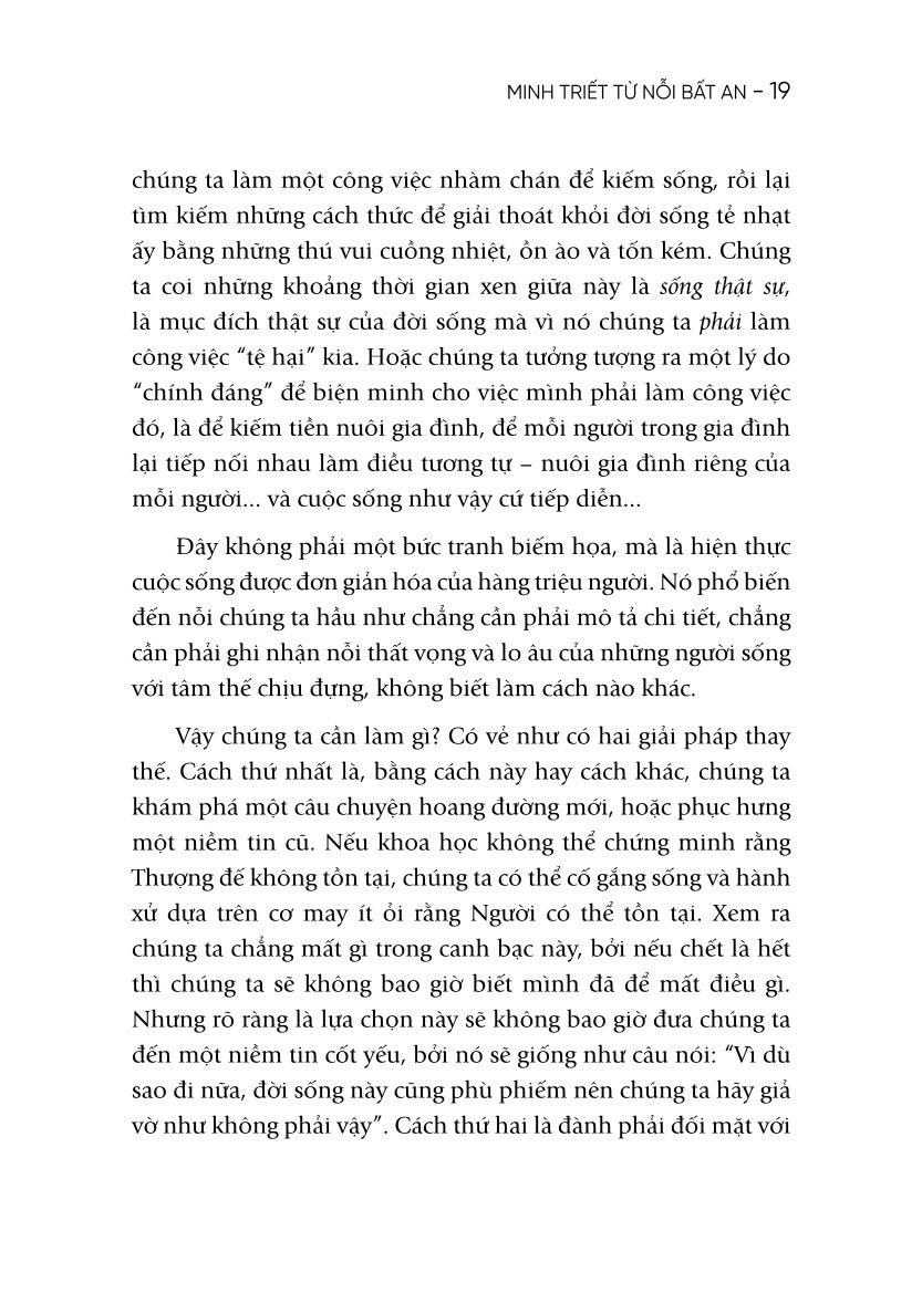 Minh Triết Từ Nỗi Bất An - 
Alan Watts