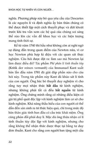 Khoa Học Tự Nhiên Và Con Người
Trong Đời Sống Tinh Thần  - Nguyễn Văn Trọng 