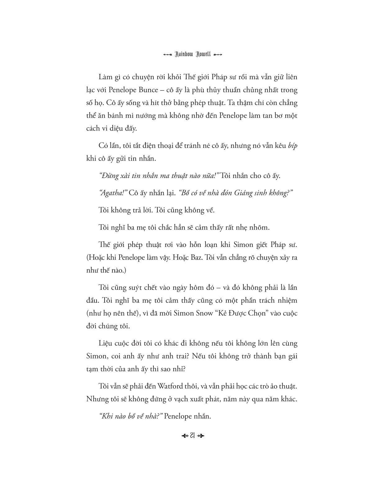 Simon Snow - Tập 2 - Kẻ Nổi Loạn - Rainbow Rowell