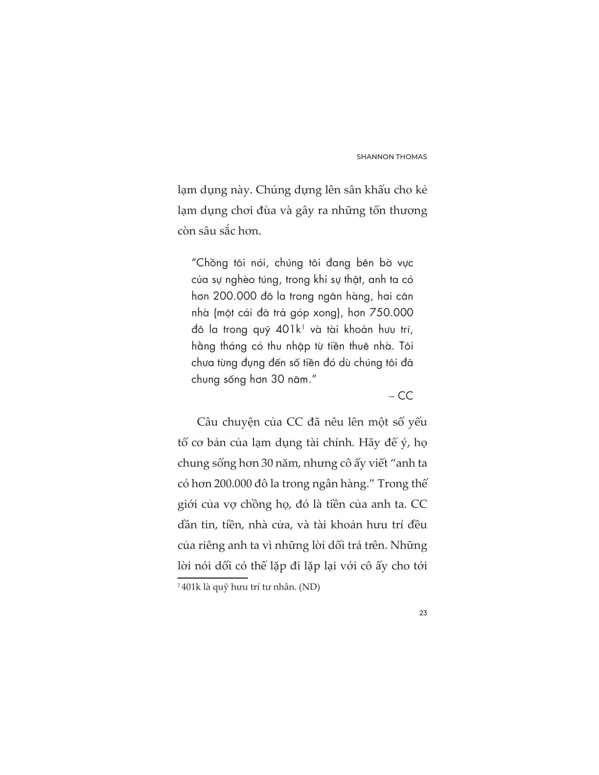 Thoát Bẫy Thao Túng Tiền Bạc - Shannon Thomas, LCSW