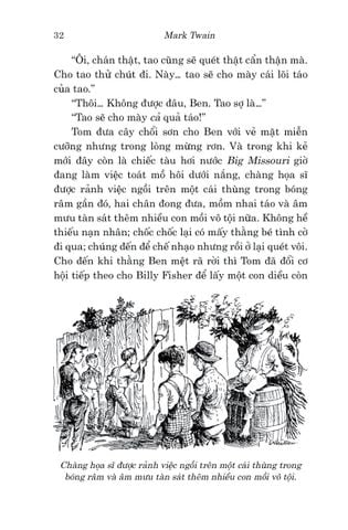  Văn Học Cổ Điển - Những Cuộc Phiêu Lưu Của Tom Sawyer - Mark Twain 