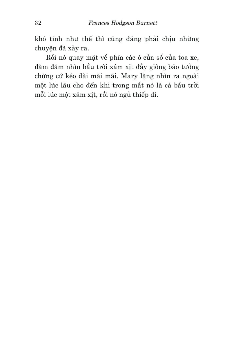 Văn Học Cổ Điển - Khu Vườn Bí Mật - Frances Hodgson Burnett