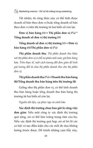  Marketing Metrics – Chỉ Số Đo Lường Trong Marketing - Paul W. Farris, Neil 