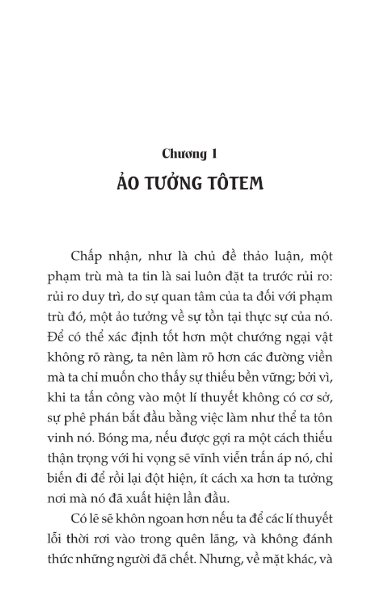 Định Chế Tôtem Hiện Nay - Claude Lévi-Strauss