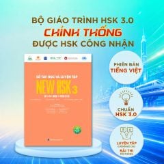 Sổ Tay Học Và Luyện Tập New HSK 3 - Chìa Khóa Vàng Chinh Phục Kỳ Thi HSK 3.0 - Vương Phong, Giải Ni Ni, Vu Diểu