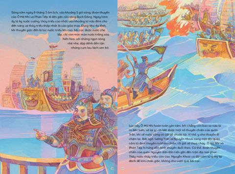  Lịch Sử Việt Nam Bằng Tranh - Chiến Thắng Quân Nguyên Mông Lần 3 - Trần Bạch Đằng 