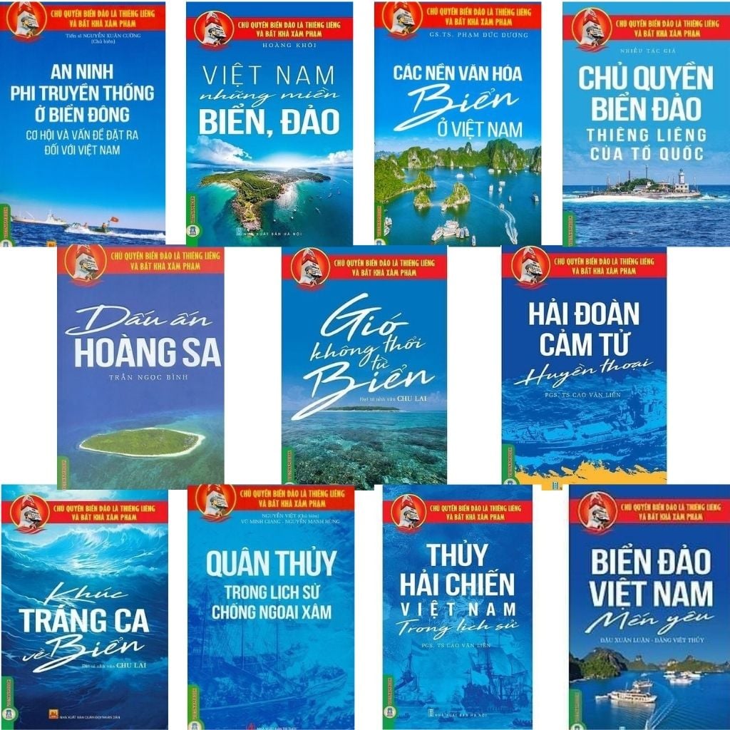 Combo 11 Cuốn Chủ Quyền Biển Đảo Là Thiêng Liêng Và Bất Khả Xâm Phạm