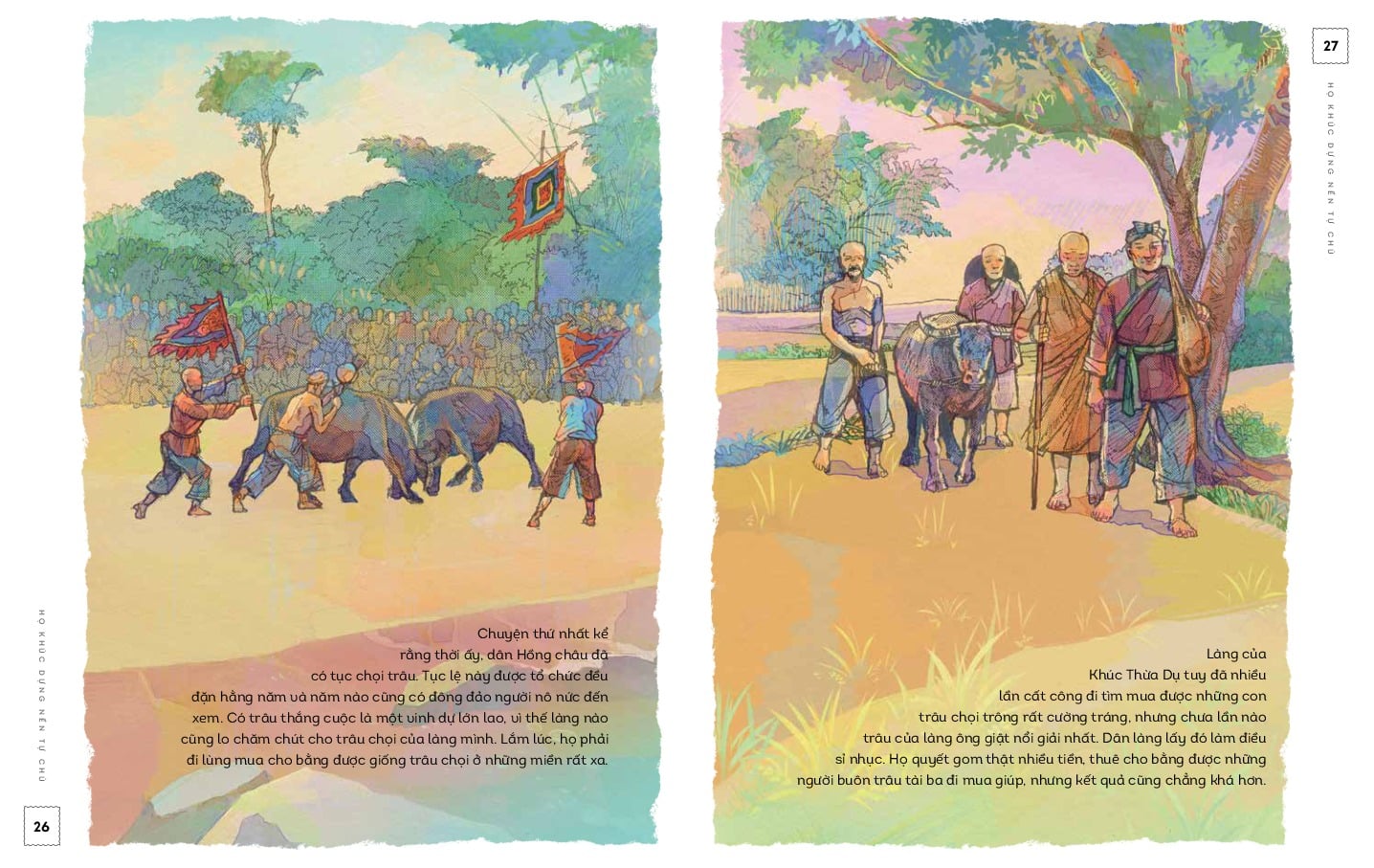 Lịch Sử Việt Nam Bằng Tranh - Họ Khúc Dưng Nền Tự Chủ (Bản Màu, Bìa Mềm) - Nhiều Tác Giả