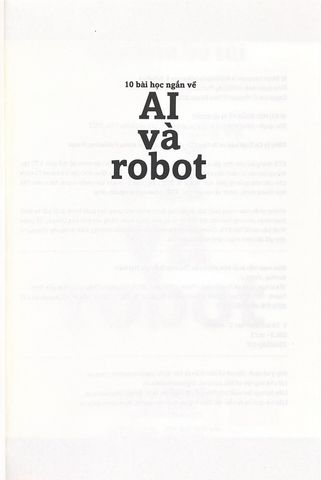  Einstein Bỏ Túi - 10 Bài Học Ngắn Về: Ai Và Robot - Peter J Bentley 