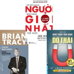 Combo 3 Cuốn ( Thuật Bán Hàng + Để Trở Thành Người Bán Hàng Giỏi Nhất Thế Giới + Nghệ Thuật Bán Hàng Của Người Do Thái )