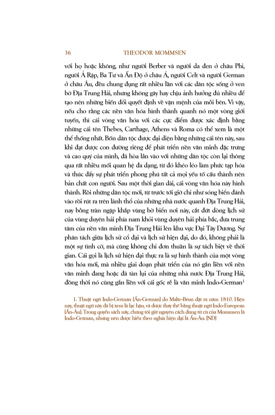 Trăm Năm Nobel - Lịch Sử La Mã - Tập I - Ấn Bản Giới Hạn - Theodor Mommsen
