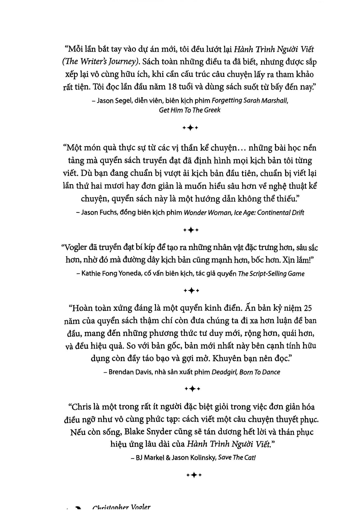 Hành Trình Người Viết - Cấu Trúc Thần Thoại Kinh Điển Trong Sáng Tác - Christopher Vogler