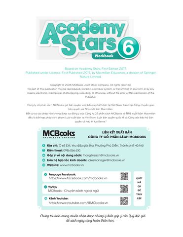  Academy Stars  Workbook 6 -  
Kathryn Harper, Gabrielle Pritchard 