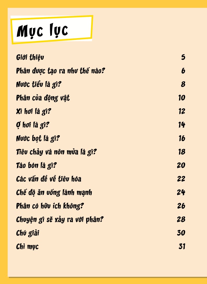 Khoa Học Diệu Kì: Phân Và Xì Hơi - Sự Bốc Mùi Về Hệ Tiêu Hóa - Nhiều Tác Giả