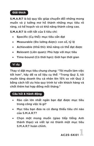  Alpha Cards - Smart Đặt Mục Tiêu - Theo Dõi - Đánh Giá - Alpha Books 