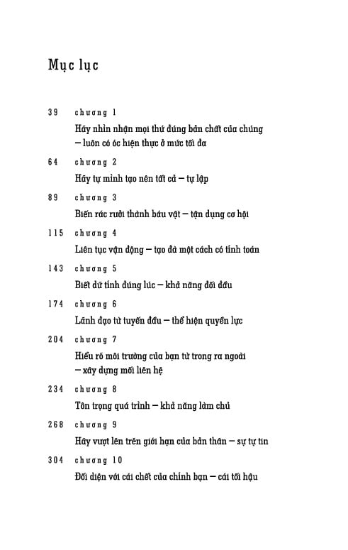 Nguyên tắc 50 - Không sợ hãi