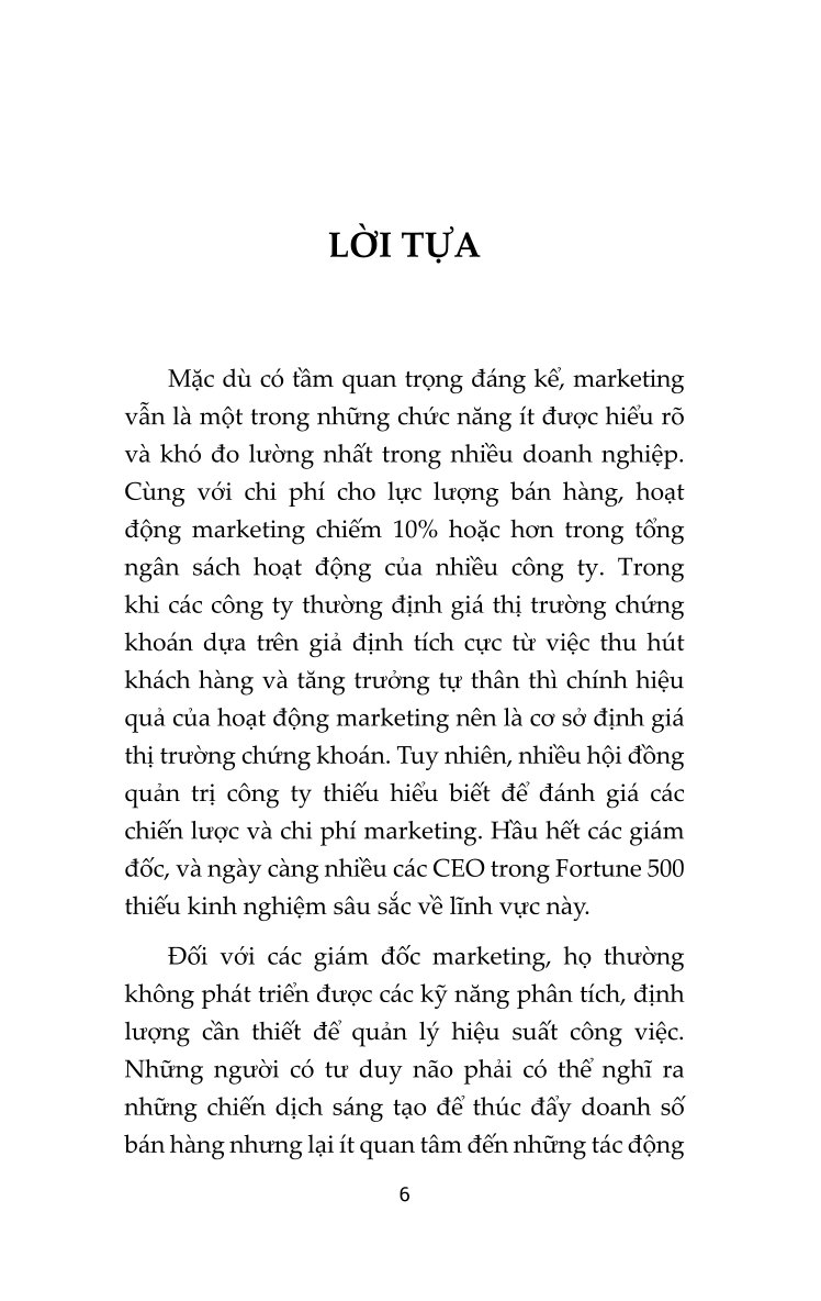 Marketing Metrics – Chỉ Số Đo Lường Trong Marketing - Paul W. Farris, Neil