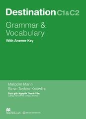 Destination C1&C2 – Grammar & Vocabulary With Answer Key On Mcbooks App (Không Đáp Án - Tái Bản 2025) - Malcom Mann, Steve Taylore-K