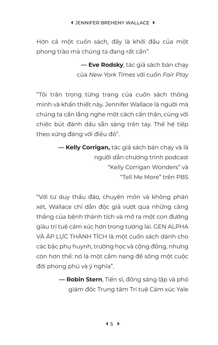 Gen Alpha Và Áp Lực Thành Tích - Jennifer Breheny Wallace