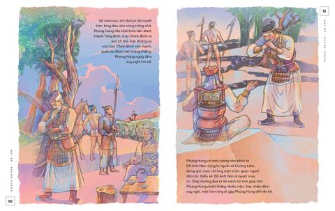  Lịch Sử Việt Nam Bằng Tranh - Mai Đế - Phùng Vương (Bản Màu, Bìa Mềm) - Nhiều tác giả 