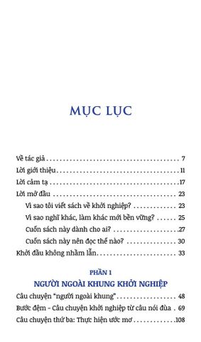  Người Ngoài Khung - Nghĩ Khác Và Làm Khác Để Bền Vững - Tiến sĩ 
Nguyễn Thanh Mỹ 
