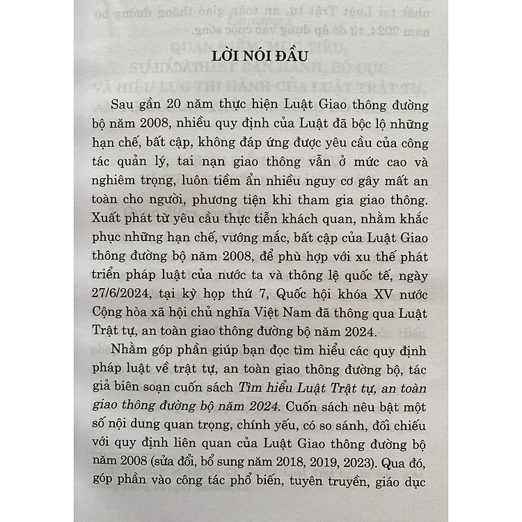 Tìm Hiểu Luật Trật Tự, An Toàn Giao Thông Đường Bộ Năm 2024 - LS. Trương Ngọc Liêu