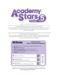 Combo 6 Quyển Sách Bài tập Academy Stars  Workbook ( Từ Tập 1 - Tập 6 )