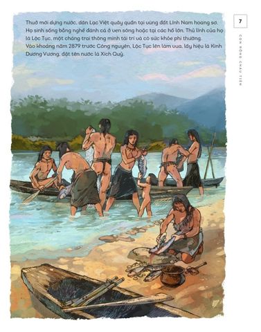  Lịch Sử Việt Nam Bằng Tranh - Con Rồng Cháu Tiên (Bản Màu) - Nhiều tác giả 