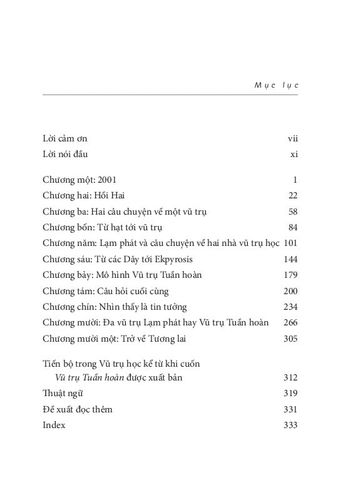  Vũ Trụ Tuần Hoàn - 
Paul J. Steinhardt, Neil Turok 