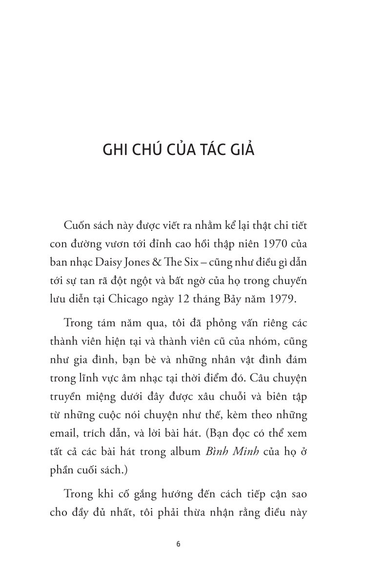 Daisy Jones & The Six - Lửa Rực Và Tro Tàn
