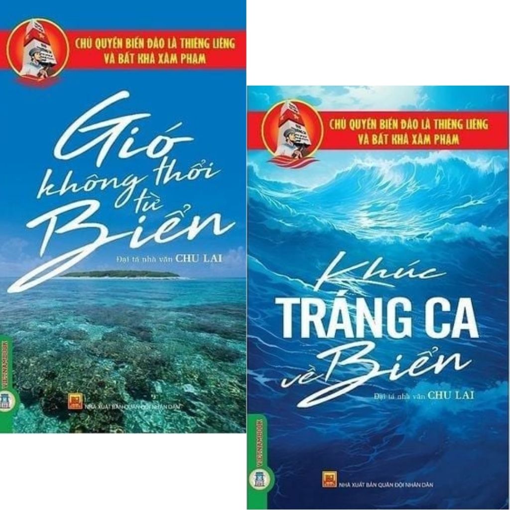 Combo 2 Cuốn Chủ Quyền Biển Đảo Là Thiêng Liêng Và Bất Khả Xâm Phạm ( Gió Không Thổi Từ Biển + Khúc Tráng Ca Về Biển )