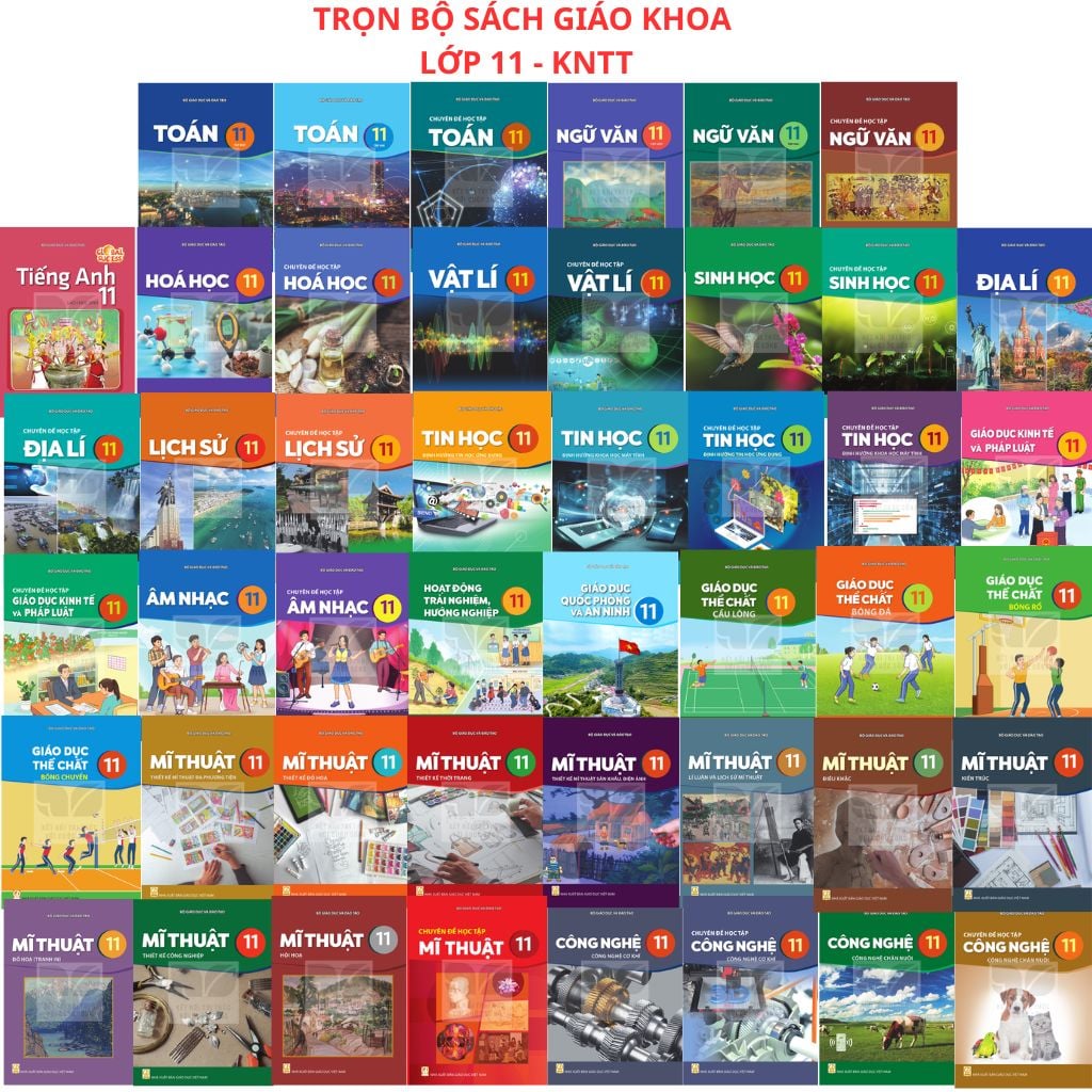 Sách Giáo Khoa Và Bài Tập Lớp 11 - Năm 2026-2027 - Kết Nối Tri Thức Với Cuộc Sống - NXBGD