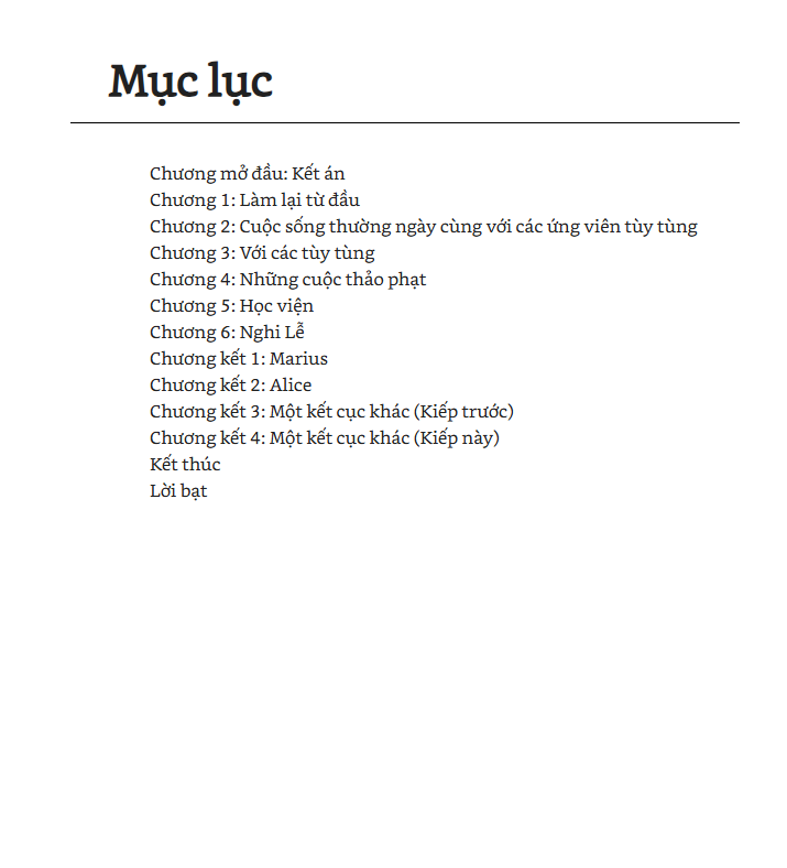 Thiếu Nữ Độc Ác Và Mười Hai Ánh Mắt - Cuộc Đời Thứ Hai Đầy Huy Hoàng Cùng Những Tùy Tùng Vô Song - Daken