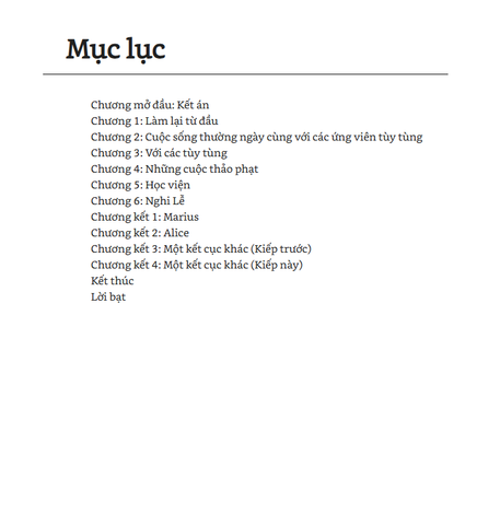  Thiếu Nữ Độc Ác Và Mười Hai Ánh Mắt - Cuộc Đời Thứ Hai Đầy Huy Hoàng Cùng Những Tùy Tùng Vô Song - Daken 