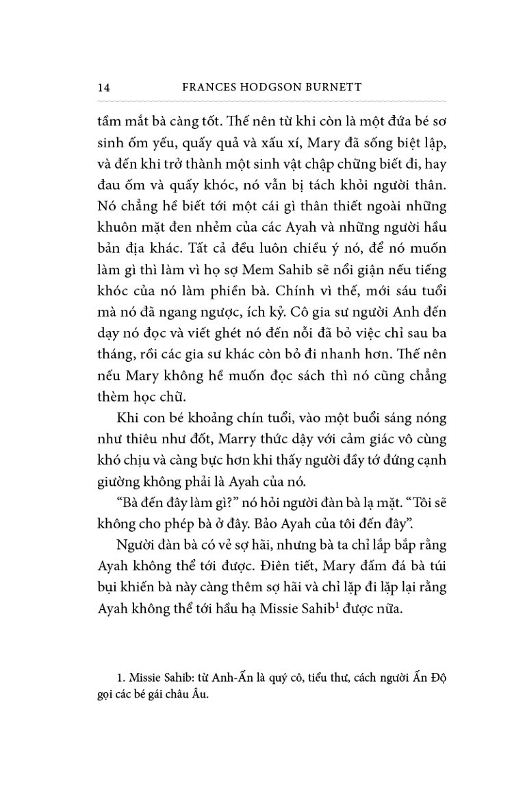 Khu Vườn Bí Mật (Bìa Vải) - Frances Hodgson Burnett